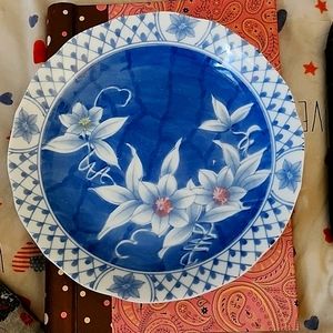 Vintage Japanese porcelain saucer